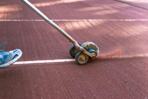 pemborong lapangan tenis