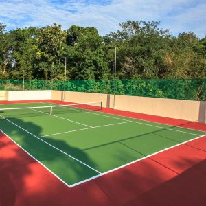 jenis bahan lapangan tenis
