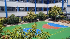 pembangunan lapangan basket