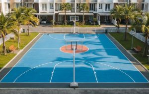 harga pembuatan lapangan basket outdoor