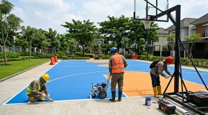 jasa pembuatan lapangan basket