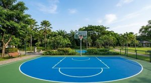 biaya pembuatan lapangan basket